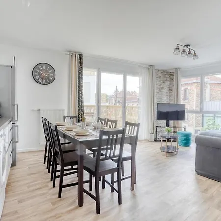New - Paris, Cdg, Villepinte Expo, Disney, Asterix Appartement Sevran