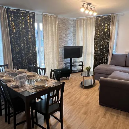 Appartement New - Paris, Cdg, Villepinte Expo, Disney, Asterix *